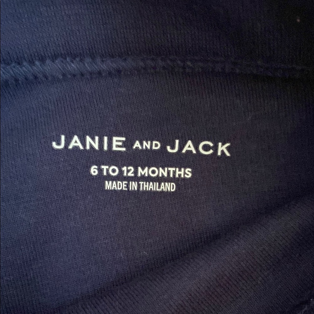 Janie & Jack Navy Riding Pants - Picture 2 of 3